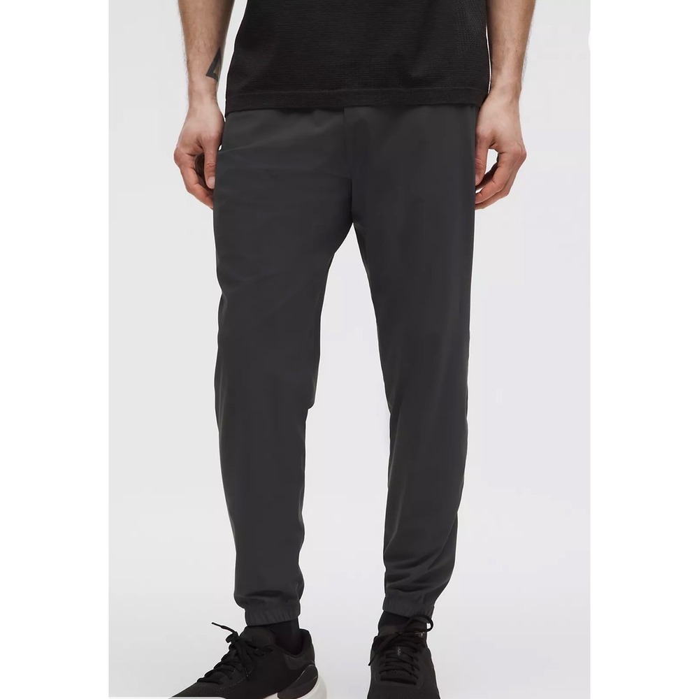 Lululemon Surge Jogger‎ Mens XL Dark Gray Running Training Pants Ankle Zip